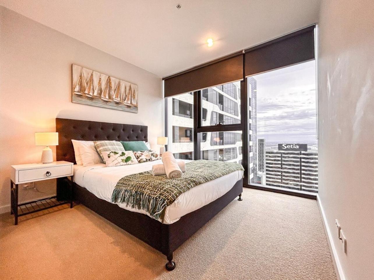 Dreamy View On High Level 2Br1Ba Apt Cbd Poolgy メルボルン エクステリア 写真