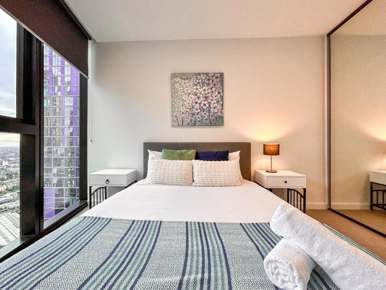 Dreamy View On High Level 2Br1Ba Apt Cbd Poolgy メルボルン エクステリア 写真